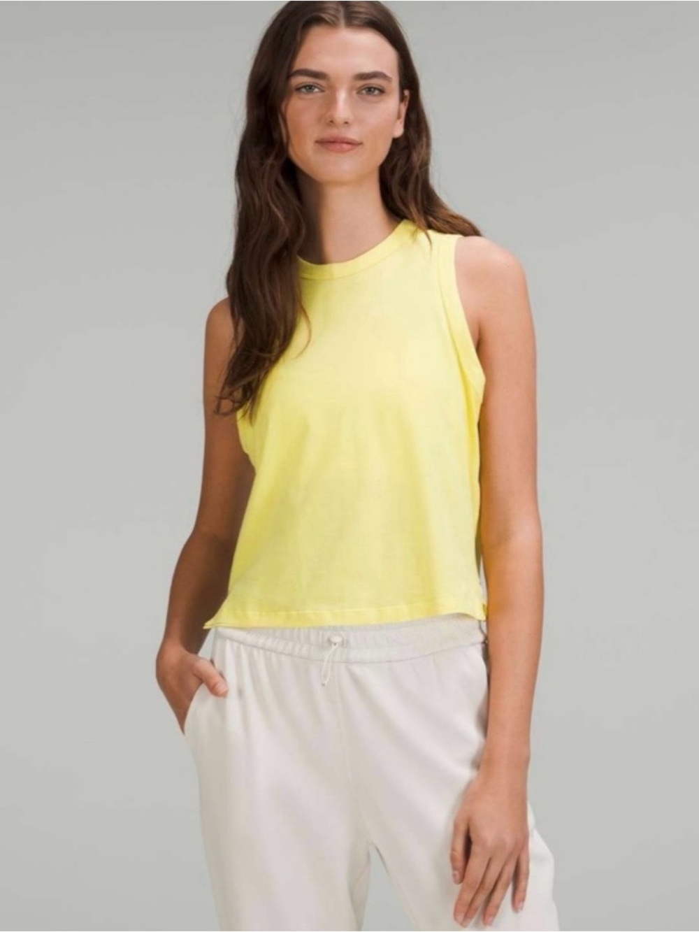 Lululemon Classic-Fit Cotton-Blend Tank Top